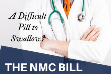 NMC Bill- A Difficult Pill to Swallow?