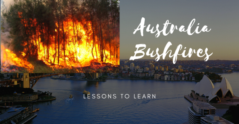 Lessons to Learn from the Australian Bushfires