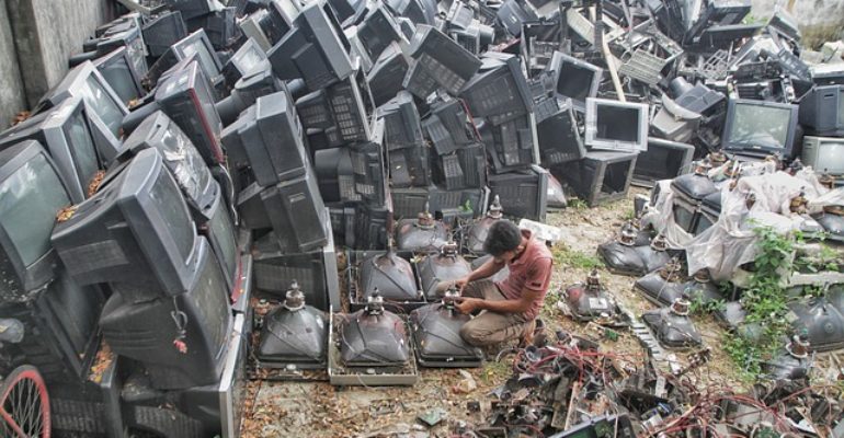 Tsunami of E-Waste Harmful for Children