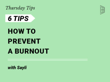 Thursday Tips #1 by Sayli